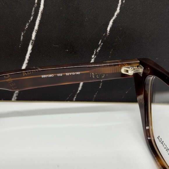 NEW BALENCIAGA BB0128O 002 CAT EYE HAVANA WOMEN EYEGLASSES BALENCIAGA - Picture 8 of 10